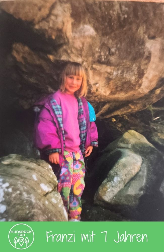 Franziska als Kind, etwa 7 Jahre alt